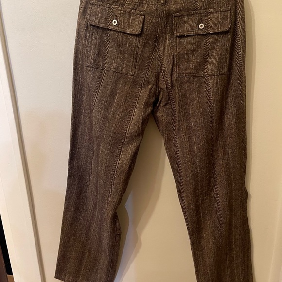 Sundance Catalog Vintage herringbone wool pants. Classy - Picture 2 of 3